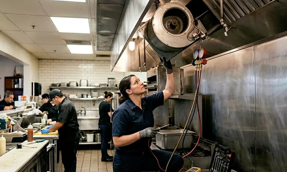 Commercial Exhaust Fan Repair in Worcester, MA