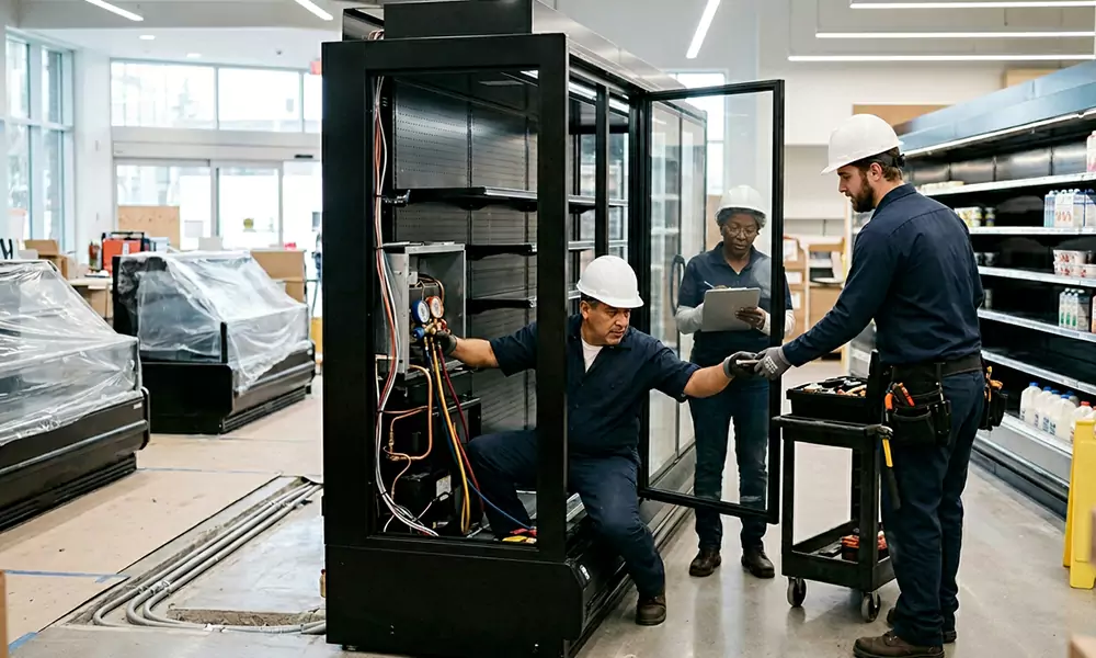 Commercial Refrigeration Installation in Worcester, MA