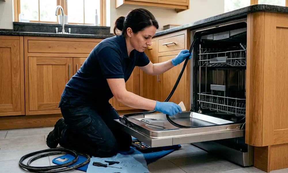 Dishwasher Door Gasket Replacement in Worcester, MA