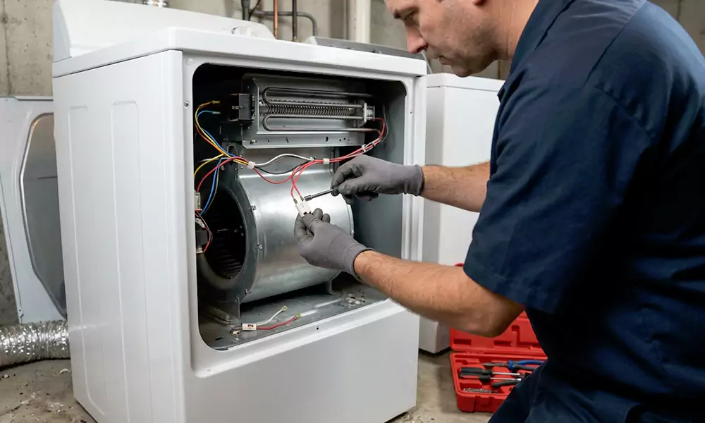 Dryer Thermal Fuse Replacement in Worcester, MA