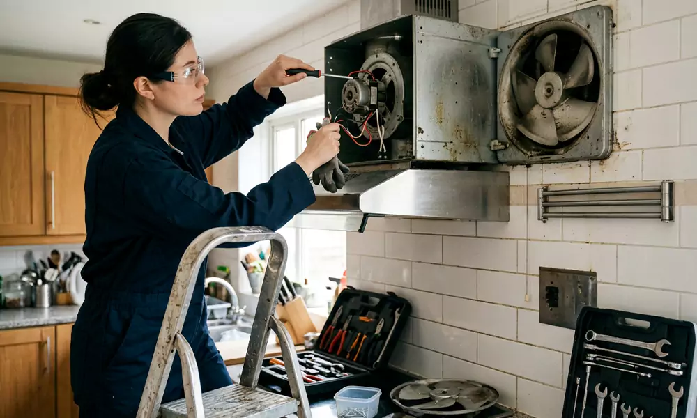 Exhaust Fan Repair in Worcester, MA