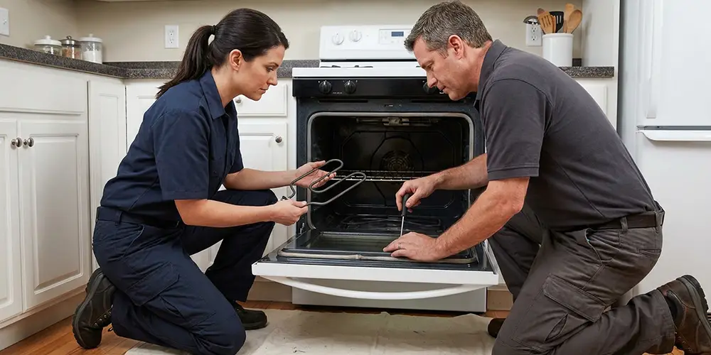 Oven Heating Element Replacement in Worcester, MA