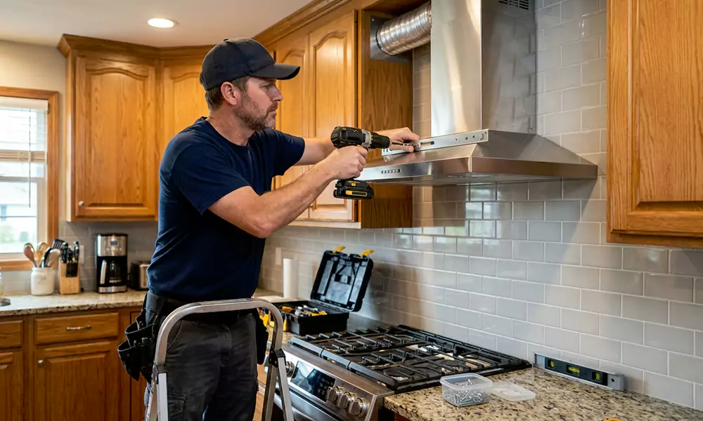 Range Hood Installation in Worcester, MA