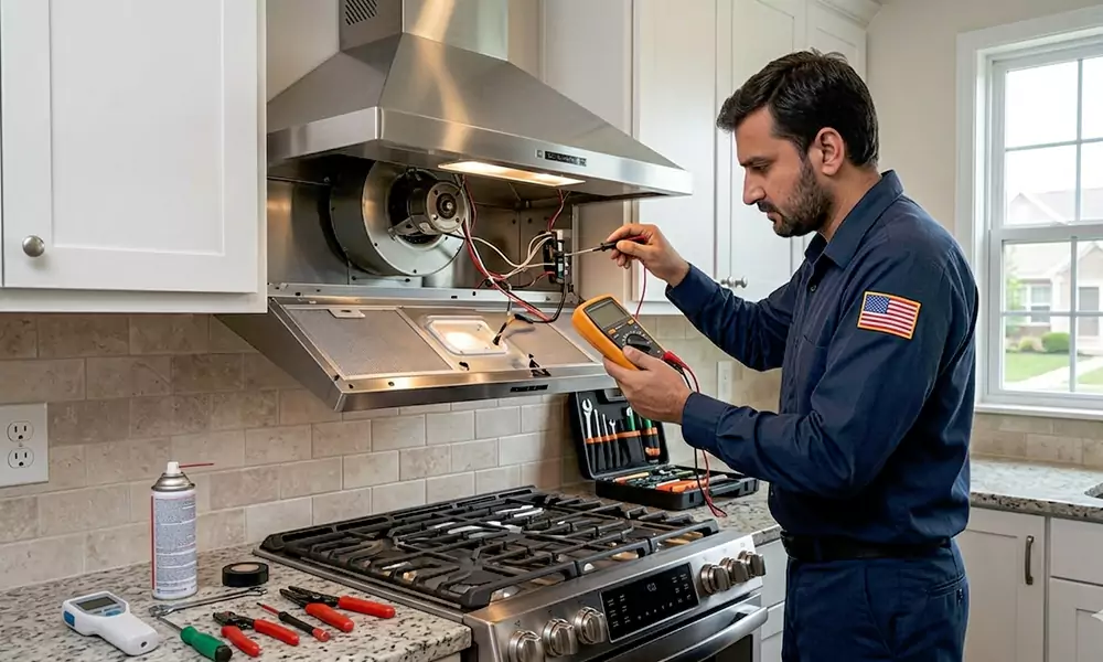Range Hood Repair in Worcester, MA