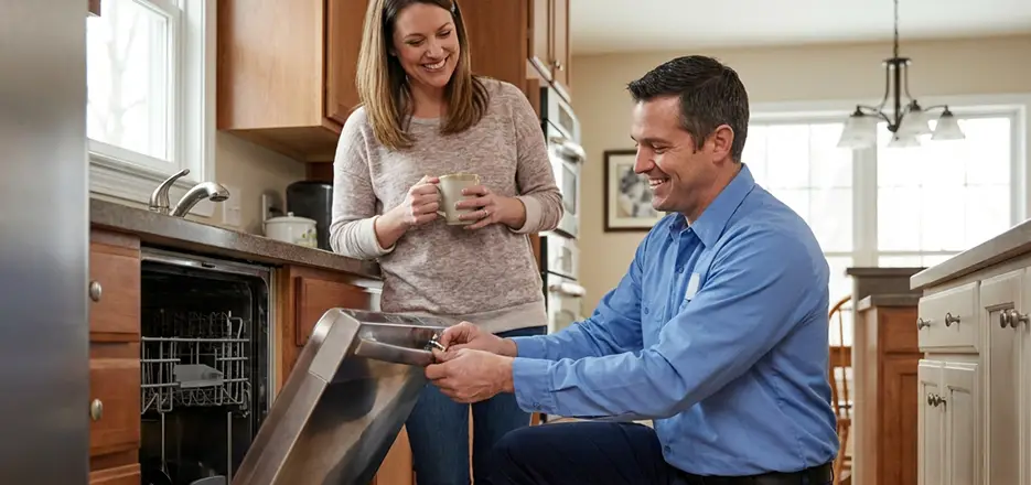 Dishwasher Latch Handle Replacement in Worcester