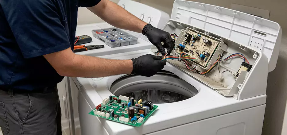 Washer Control Panel Board Replacement in Worcester