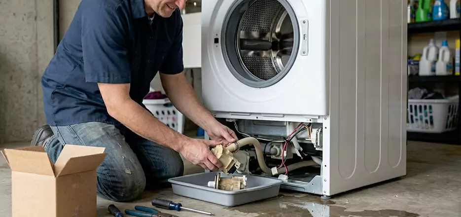 Washing Machine Pump Replacement in Worcester